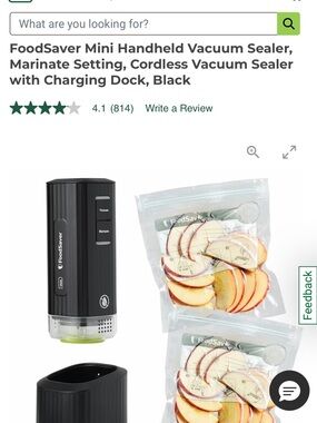 Brand new mini food saver